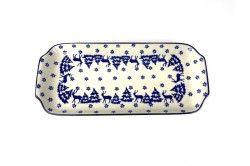 410 Bunzlau rechthoekige Serveerschaal 1931X Serveerschalen